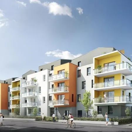 A Few Steps From Basel With Balcony And Free Private Parking