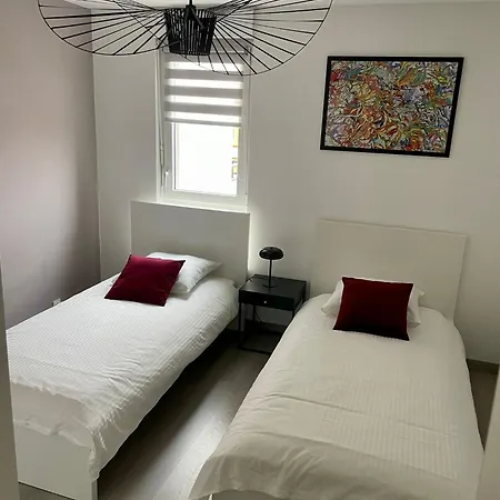 Apartment A Few Steps From Basel With Balcony And Free Private Parking *
