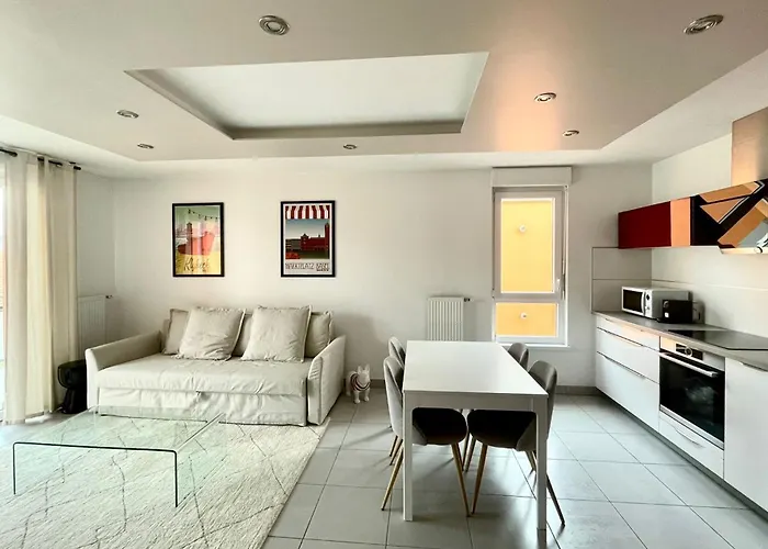 A Few Steps From Basel With Balcony And Free Private Parking Saint-Louis (Haut-Rhin)